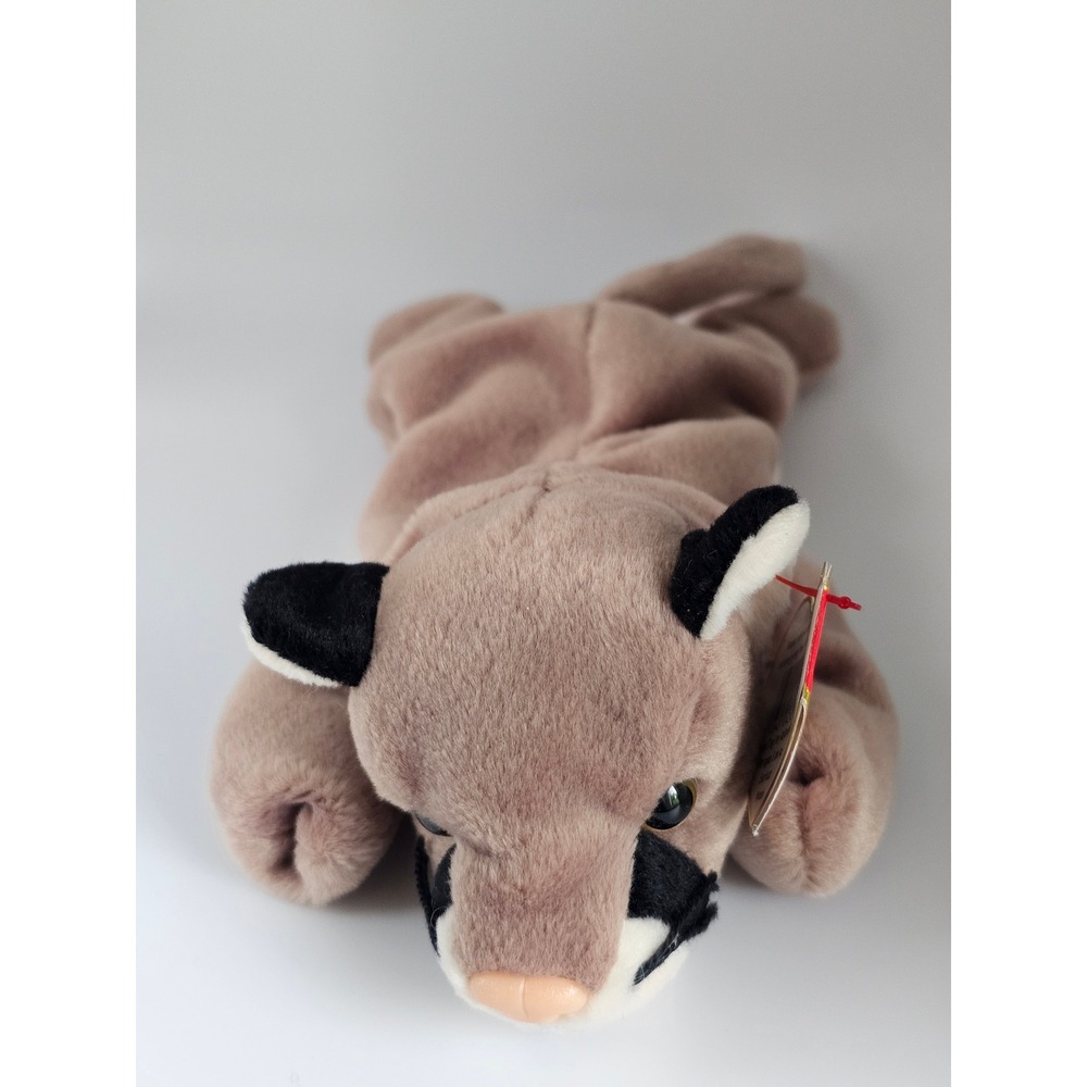 Ty Beanie Baby Canyon Cougar 1998 #4212 Mountain Lion Plush With Tags